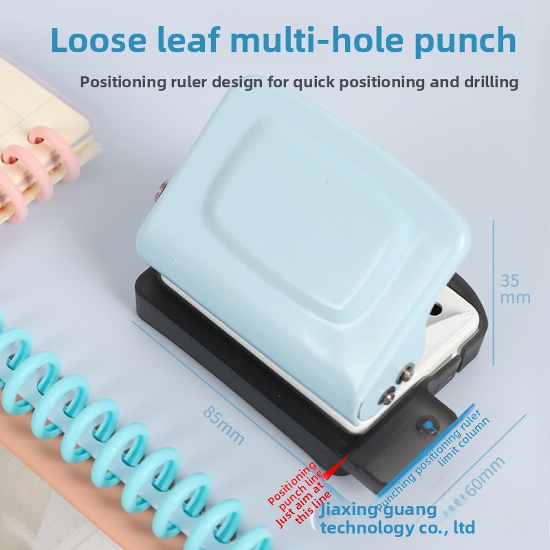 6홀 미니 창의적인 소형 펀치, 핸드북 루즈리프 펀치, - Binding Machine Comb 리뷰 및 가격
