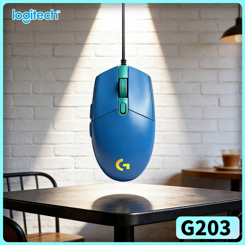 로지텍 G203 유선 게이밍 마우스, 고신뢰성 USB  - Logitech Mouse G203 리뷰 및 가격