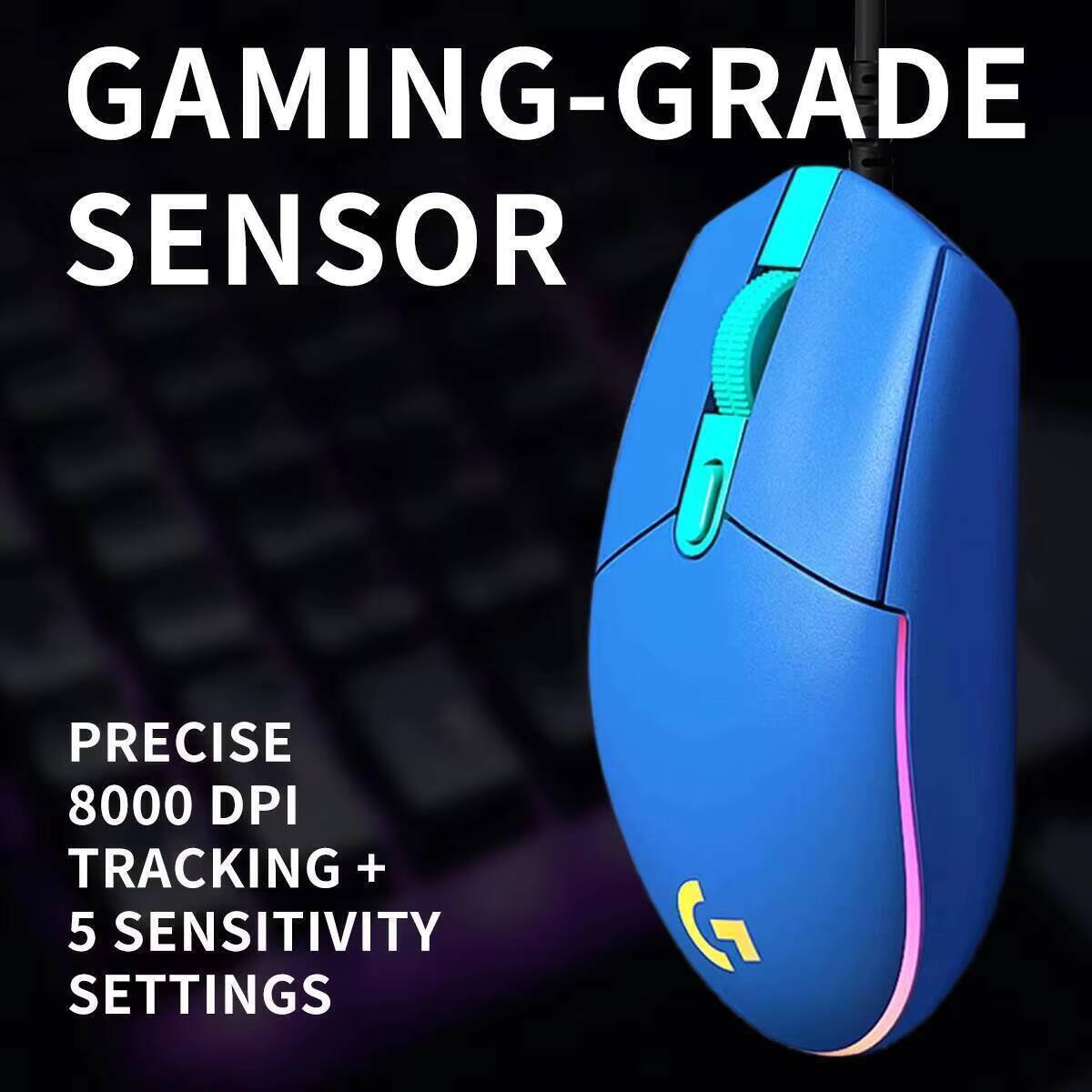 로지텍 G203 유선 게이밍 마우스: 장시간 게임에도  - Logitech Mouse G203 리뷰 및 가격